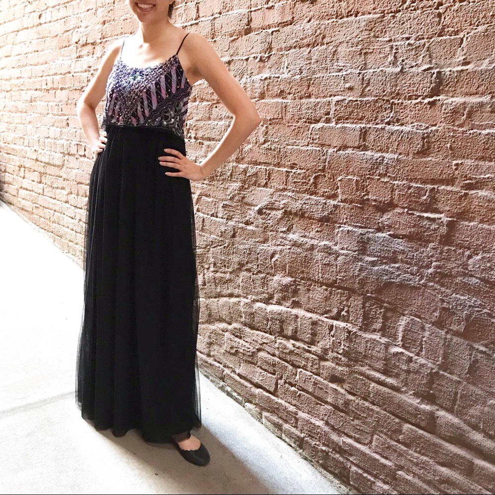 ASOS Sequin Maxi Dress, Size 2